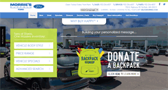 Desktop Screenshot of morriesbuffalofordstore.com